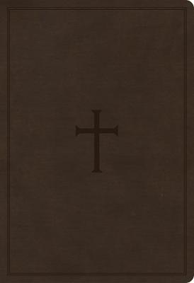 CSB Super Giant Print Reference Bible, Brown Leathertouch, Value Edition - Csb Bibles By Holman