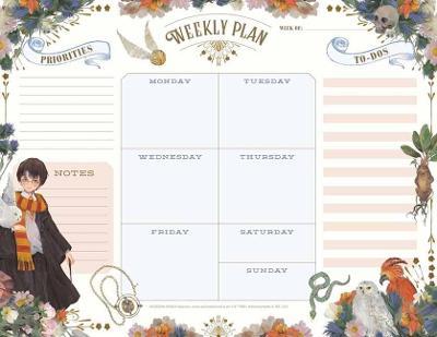 Harry Potter: Floral Fantasy Weekly Planner Notepad - Insights