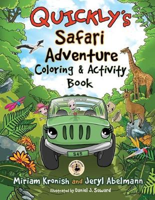 Coperta cărții 'Quickly's Safari Adventure Coloring & Activity Book - Miriam Kronish'