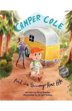 Coperta cărții 'Camper Cole and the Scavenger Hunt Hike - Amy E. Mueller'