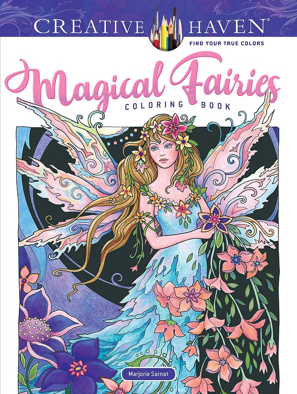 Creative Haven Magical Fairies Coloring Book - Marjorie Sarnat