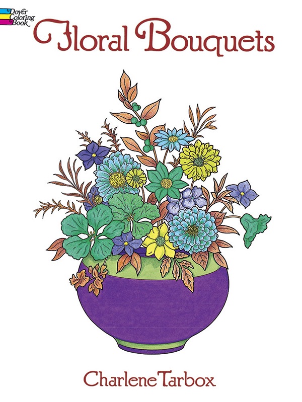 Floral Bouquets Colouring Book - Charlene Tarbox