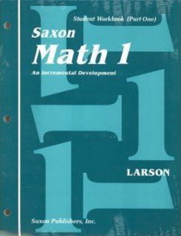 Student Workbook Set. 1st Edition. Saxon Math 1 English - Larson