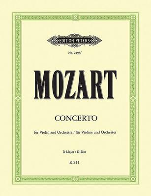 Violin Concerto No. 2 in D K211 (Edition for Violin and Piano): Cadenzas by Paul Klengel - Wolfgang Amadeus Mozart