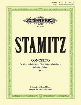 Viola Concerto in D Op. 1 (Edition for Viola and Piano) - Carl Stamitz