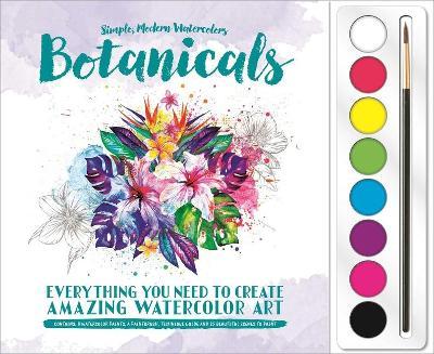 Botanicals: Watercolor Paint Set - Igloobooks