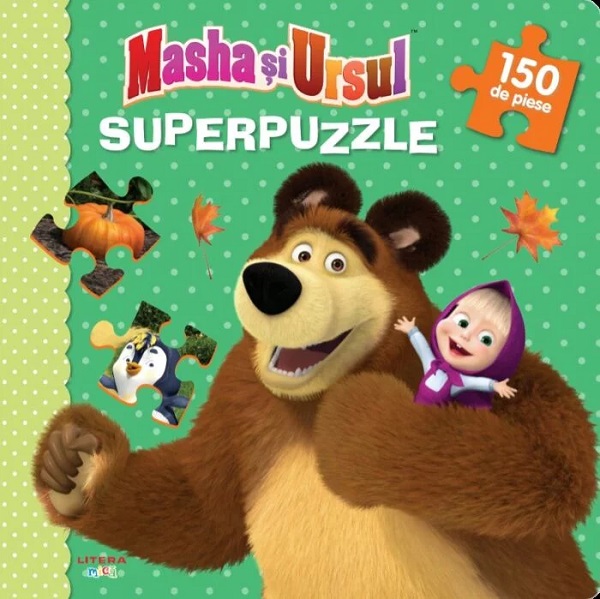 Masha si Ursul. Superpuzzle 150 piese