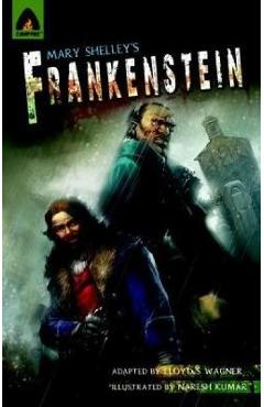 Coperta cărții 'Frankenstein: The Graphic Novel - Mary Shelley'