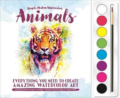 Animals with Attitude: Watercolor Paint Set - Igloobooks