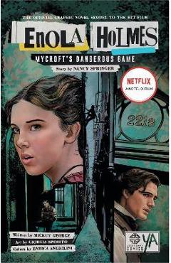 Coperta cărții 'Enola Holmes: Mycroft's Dangerous Game: Mycroft's Dangerous Game - Nancy Springer'