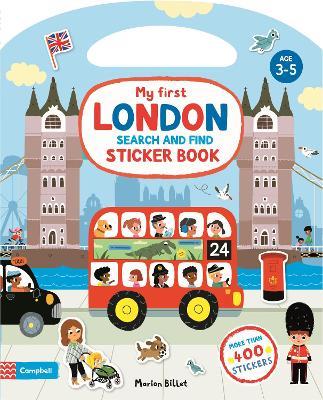 My First London Search and Find Sticker Book - Marion Billet