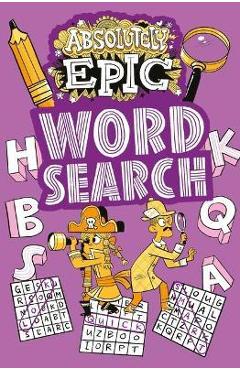 Coperta cărții 'Absolutely Epic Wordsearch - Ivy Finnegan'