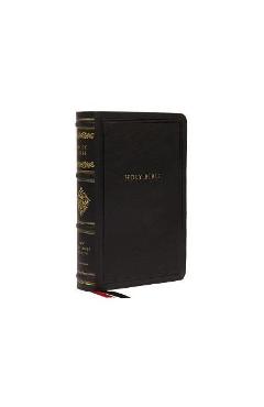 Poza produsului Nkjv, Personal Size Reference Bible, Sovereign Collection, Leathersoft, Black, Red Letter, Comfort Print: Holy Bible, New King James Version - Thomas Nelson