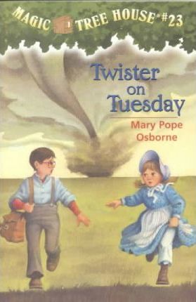 Coperta cărții 'Twister on Tuesday - Mary Pope Osborne'
