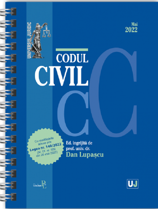 Codul civil Mai 2022 - Dan Lupascu