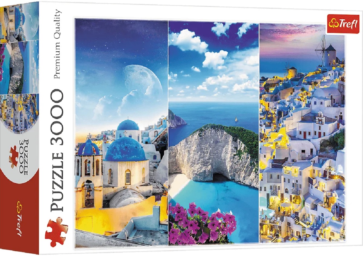 Puzzle 3000. Vacanta in Grecia