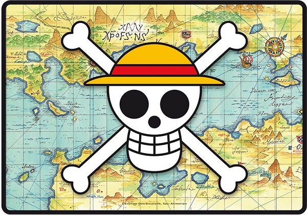 Gaming Mousepad. Skull With Map: One Piece