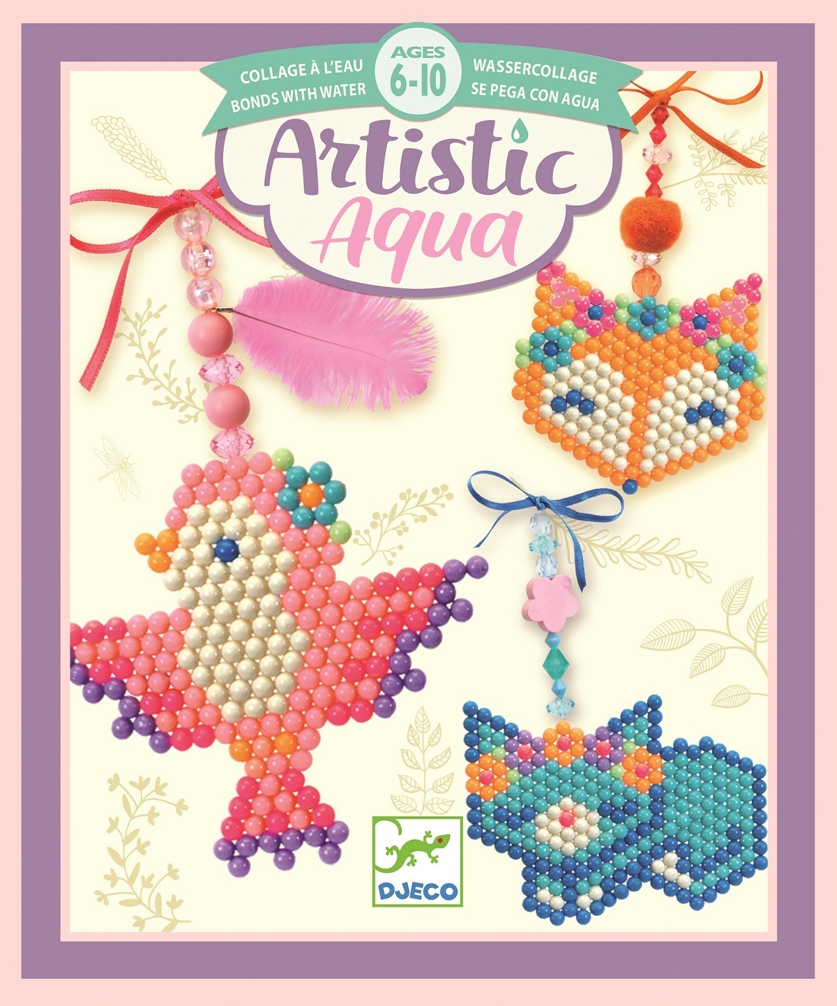Set creativ: Artistic Aqua. Animale din margele
