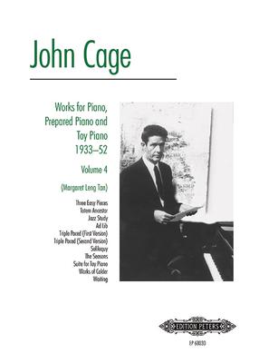 Works for Piano, Prepared Piano and Toy Piano 1933-52: Sheet - John Cage