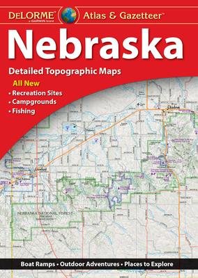 Delorme Atlas & Gazetteer: Nebraska - Rand Mcnally