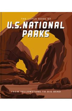 The Little Book of National Parks - Hippo! Orange