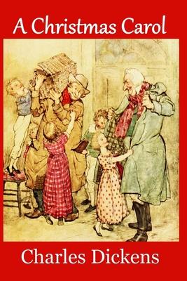 A Christmas Carol (Large Print Edition): Complete and Unabridged 1843 Edition (Illustrated) - John Leech