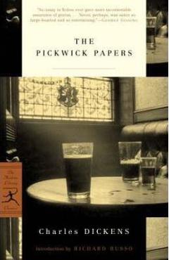 Coperta cărții 'The Pickwick Papers - Charles Dickens'