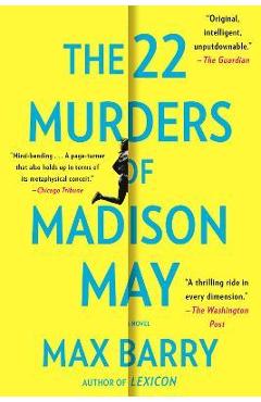 Coperta cărții 'The 22 Murders of Madison May - Max Barry'