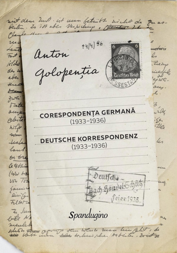 Corespondenta germana (1933-1936). Deutsche Korrespondenz (1933-1936) - Anton Golopentia