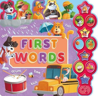 First Words: Interactive Children's Sound Book with 10 Buttons - Igloobooks