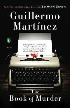 Coperta cărții 'The Book of Murder - Guillermo Martinez'