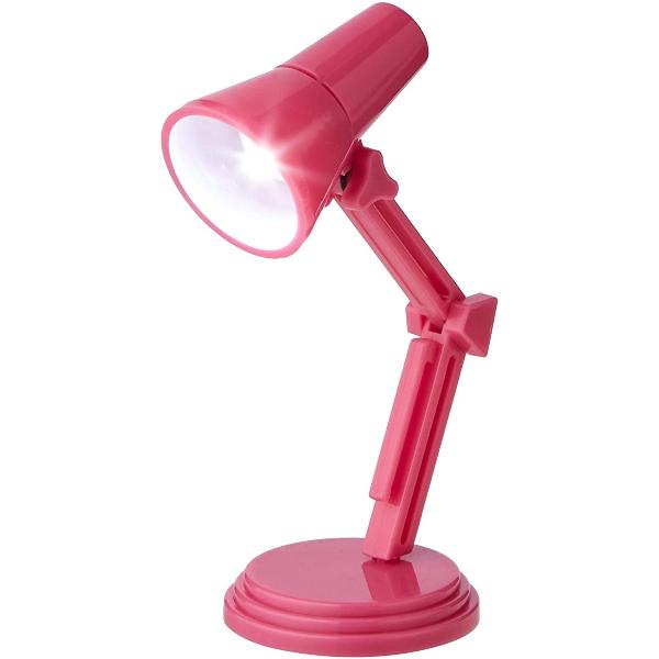 Mini lampa pentru citit. Roz