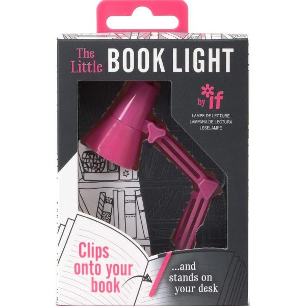 Mini lampa pentru citit. Roz
