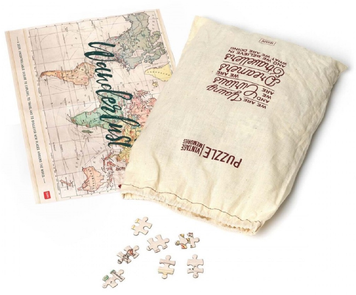 Puzzle 1000 Travel. Vintage Memories