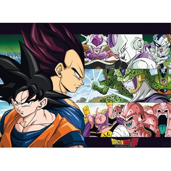Set 2 postere: Saiyans. Dragon Ball