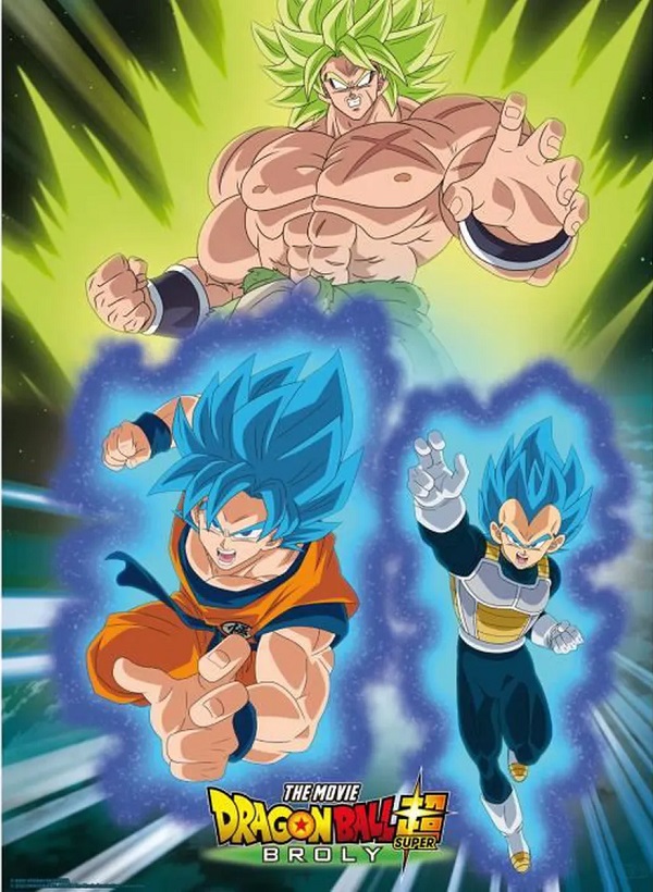Set 2 postere: Dragon Ball Super. Broly. The Movie