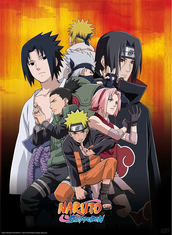 Set 2 postere: Ninjas. Naruto Shippuden