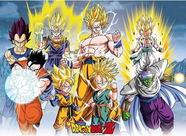 Set 2 postere: Groups. Dragon Ball