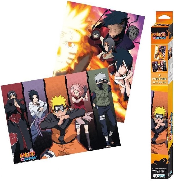 Set 2 postere: Groups. Naruto Shippuden