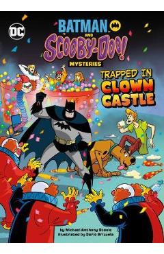 Coperta cărții 'Trapped in Clown Castle - Michael Anthony Steele'