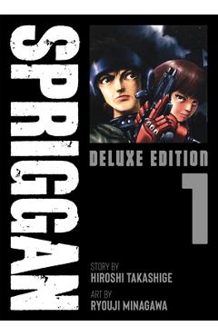 Coperta cărții 'Spriggan: Deluxe Edition 1 - Hiroshi Takashige'