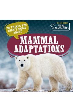 Coperta cărții '20 Things You Didn't Know about Mammal Adaptations - Sloane Hughes'