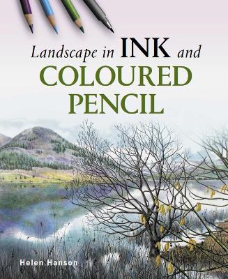 Landscape in Ink and Coloured Pencil - Helen Hanson