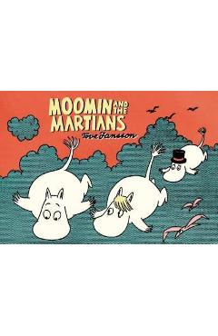 Coperta cărții 'Moomin and the Martians - Tove Jansson'