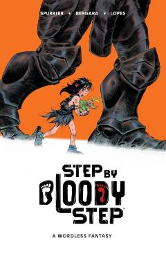 Coperta cărții 'Step by Bloody Step - Si Spurrier'