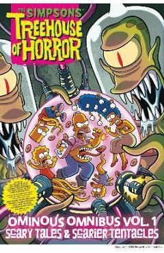 Poza produsului The Simpsons Treehouse of Horror Ominous Omnibus Vol. 1: Scary Tales & Scarier Tentacles - Matt Groening