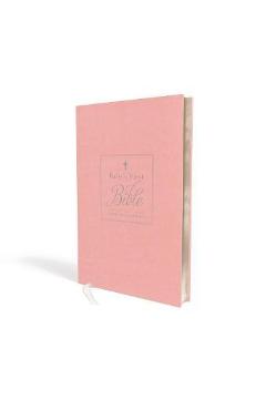 Poza produsului Kjv, Baby's First New Testament, Leathersoft, Pink, Red Letter, Comfort Print: Holy Bible, King James Version - Thomas Nelson