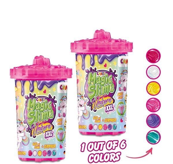 Slime magic XXL cu surpriza. Unicorn