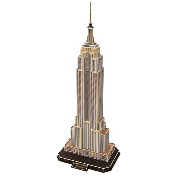 Puzzle 3D 66 piese + brosura. Empire State Building