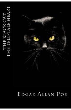 Coperta cărții 'The Black Cat and The Tell-Tale Heart - Bibliophile Pro'